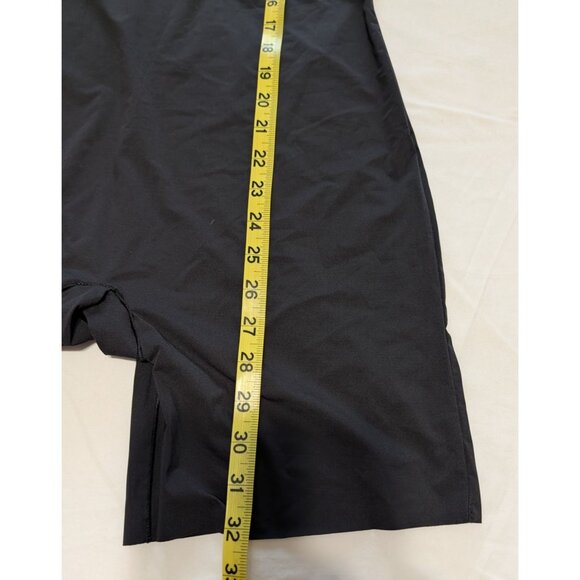 Spanx Womens Black Mid-Thigh Body Shaper 1X Compression Tank-Style Smooths Tummy - Picture 12 of 13